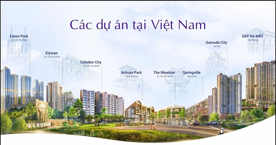 Gioi thieu chu dau tu gamuda land vietnam